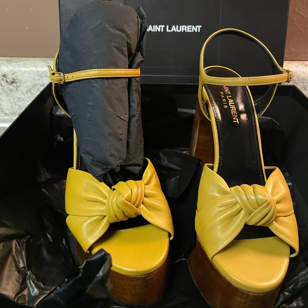 Saint Laurent Wedge Heels